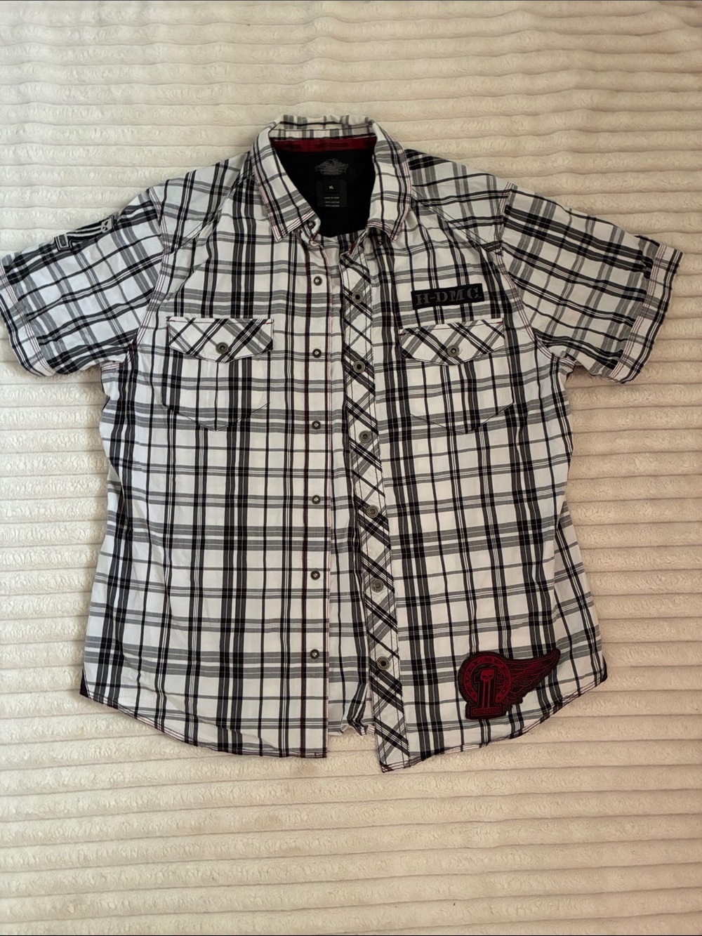 Harley Davidson Button Up Women’s Top